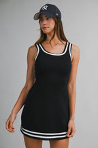 Scuba Sleevless Dress