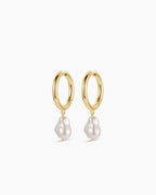 Gorjana Pearl Cove Hoops