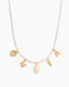 Gorjana Ocean Mini Charm Necklace