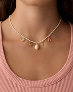 Gorjana Ocean Mini Charm Necklace