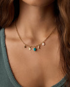 Gorjana Gold Western Mini Charm Necklace