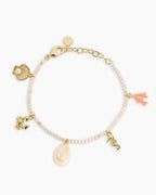 Gorjana Gold Ocean Mini Charm Bracelet