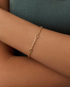 Gorjana Gold Parker Charm Link Bracelet