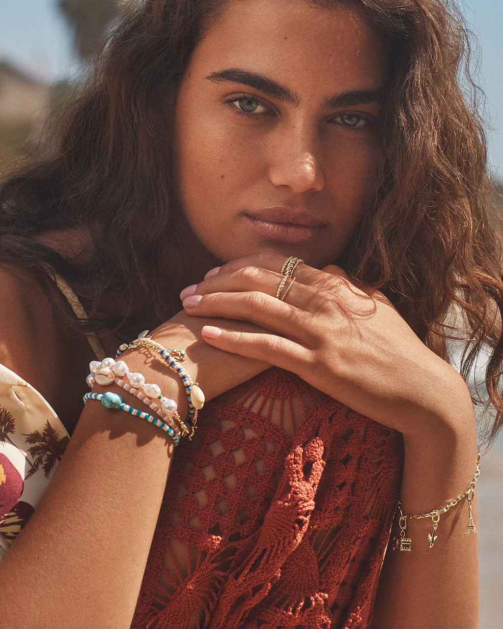 Gorjana Parker Charm Link Bracelet