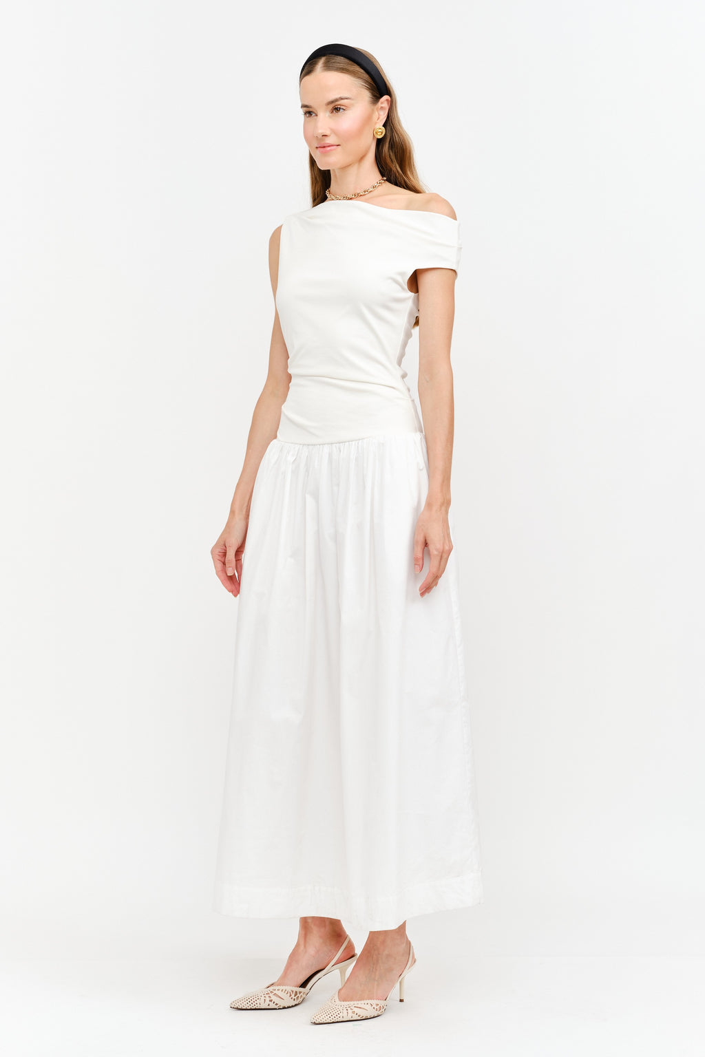 Audrey Dress (Off White)