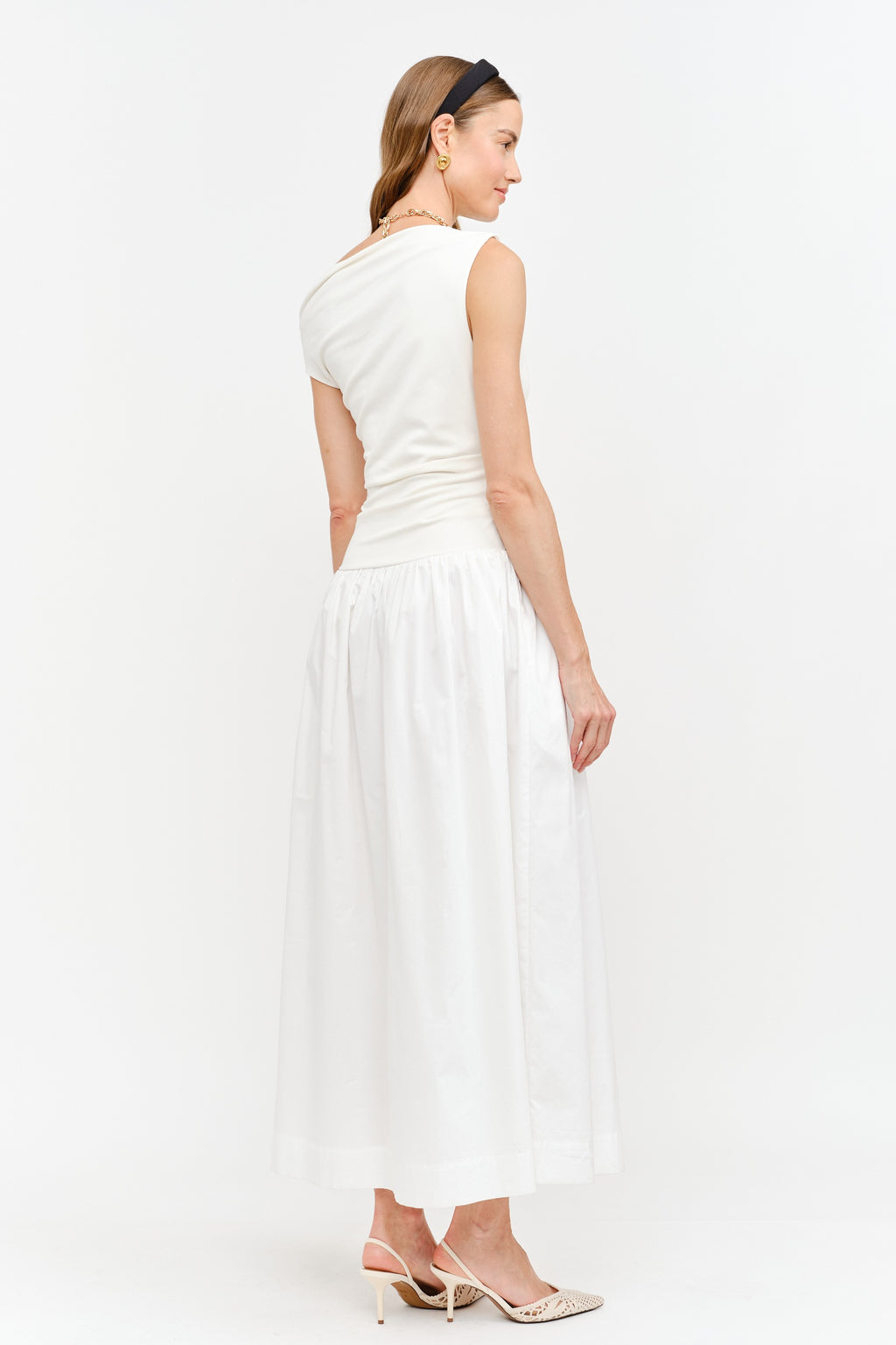 Audrey Dress (Off White)