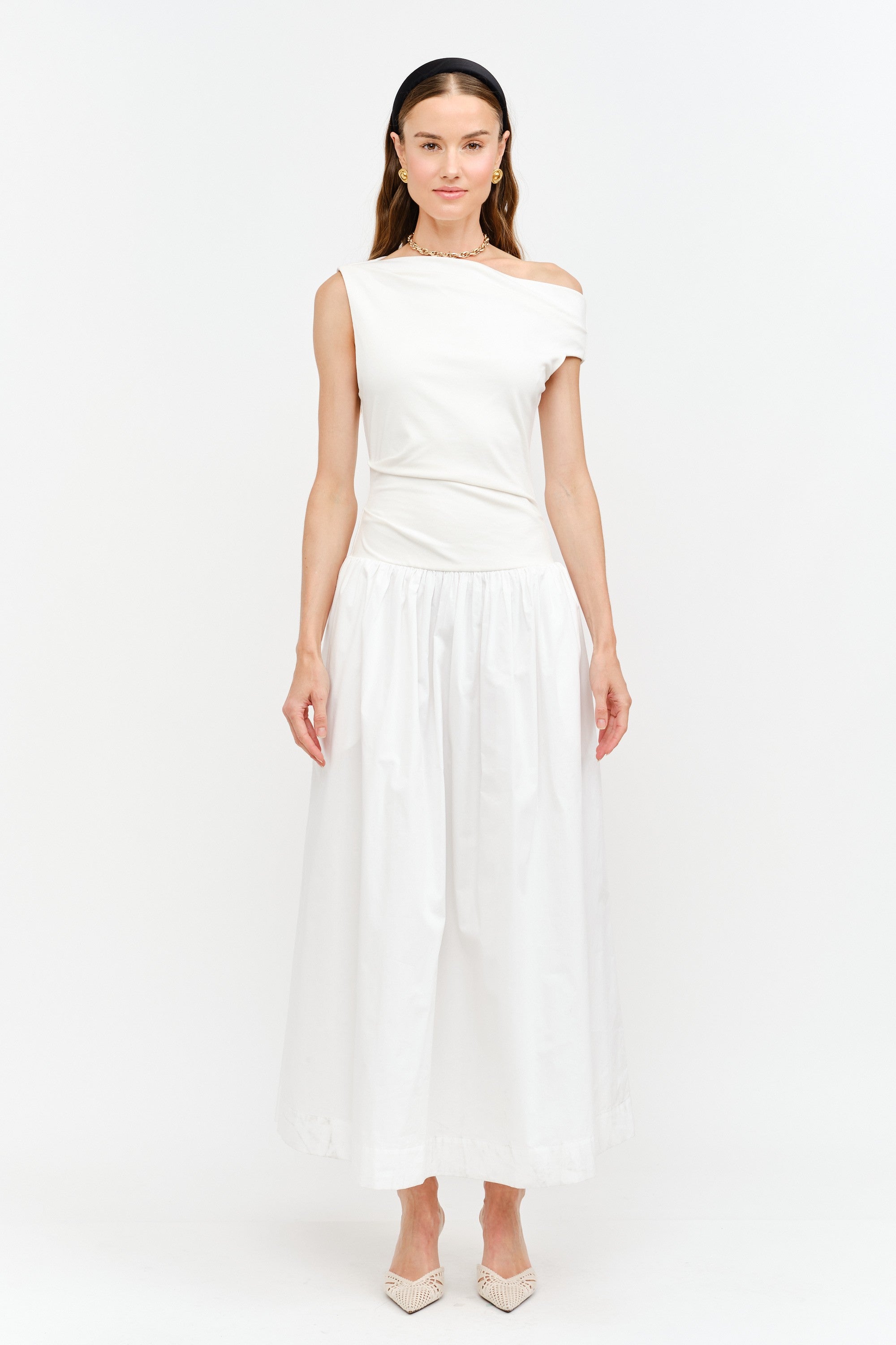 Audrey Dress (Off White) Main image