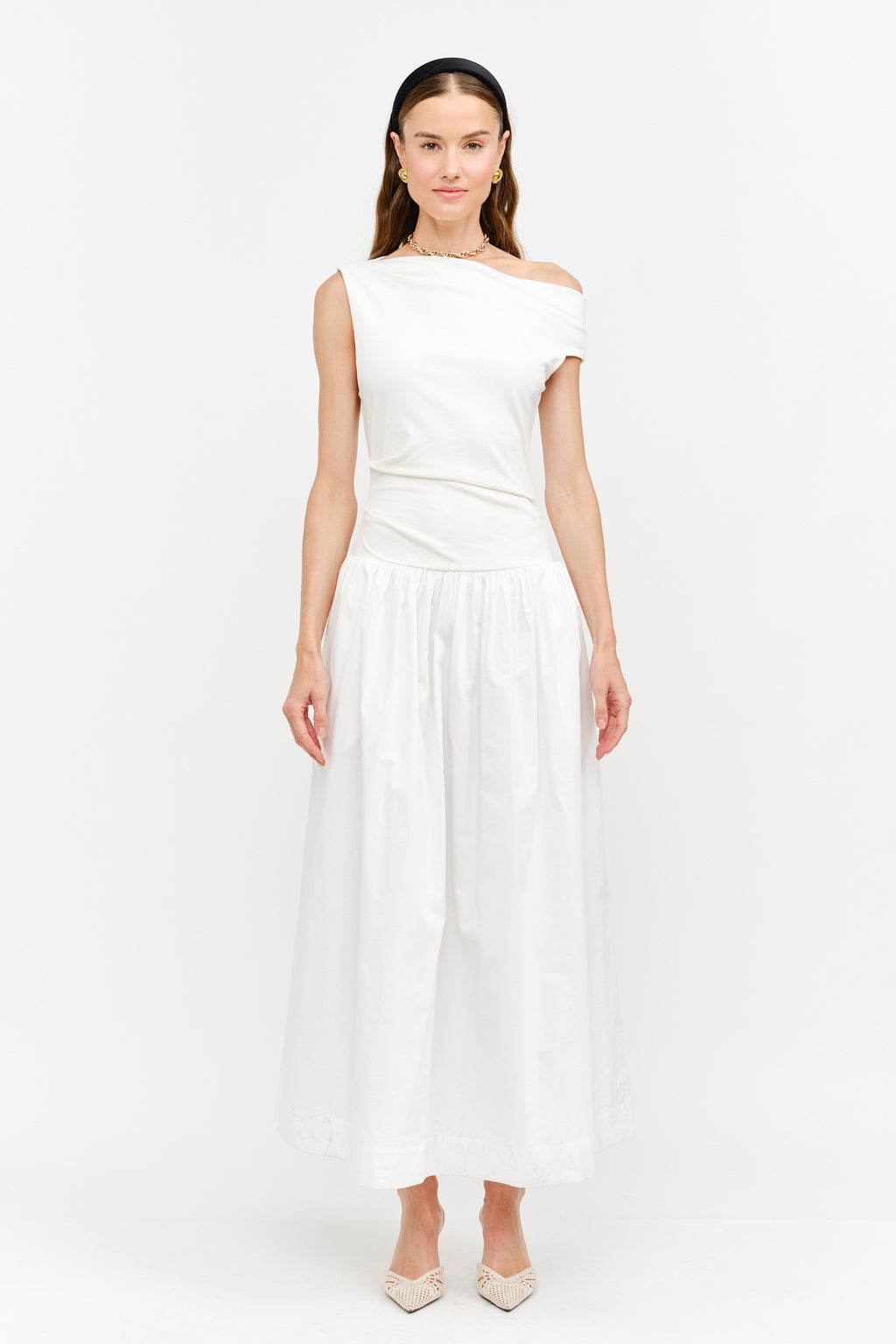 Audrey Dress (Off White)