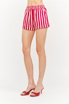 High Waist Stripe Shorts