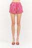 High Waist Stripe Shorts