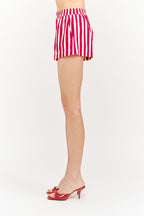 High Waist Stripe Shorts