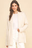 Open Front Knit Cardigan