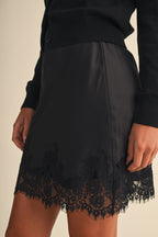 After Dark Lace Skirt