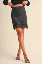 After Dark Lace Skirt