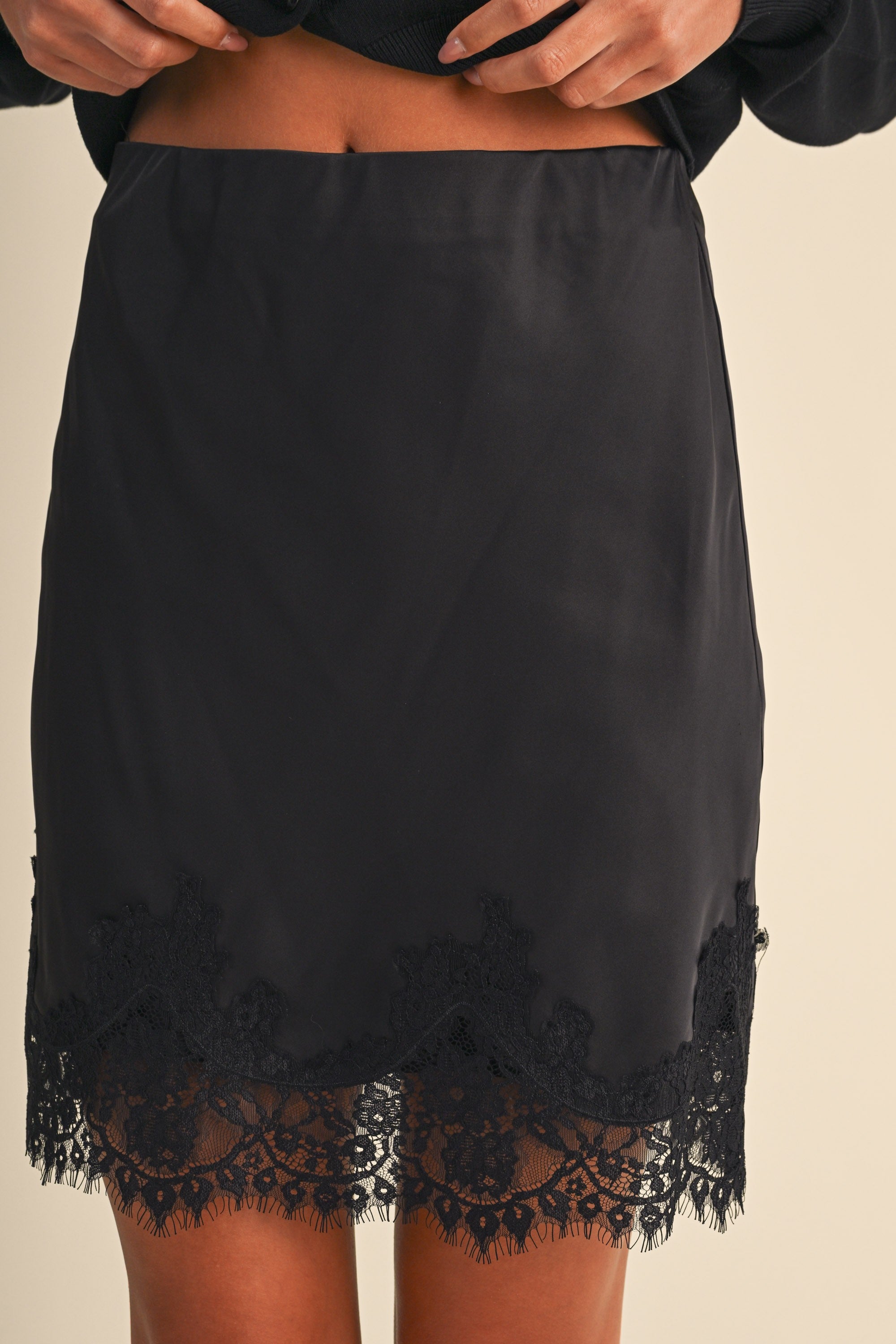 After Dark Lace Skirt