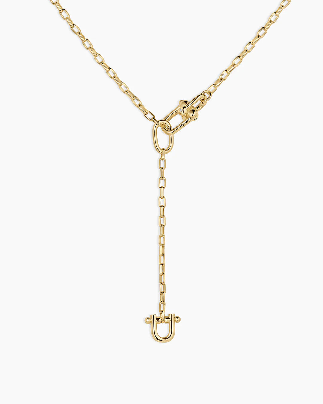 Gorjana Atlas Delicate Lariat (Gold)