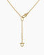 Gorjana Atlas Delicate Lariat (Gold)