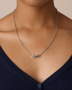 Gorjana Atlas Delicate Lariat (Silver)