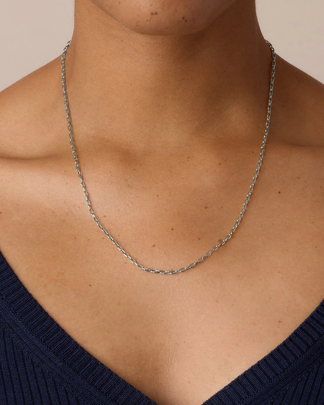 Gorjana Atlas Delicate Lariat (Silver)