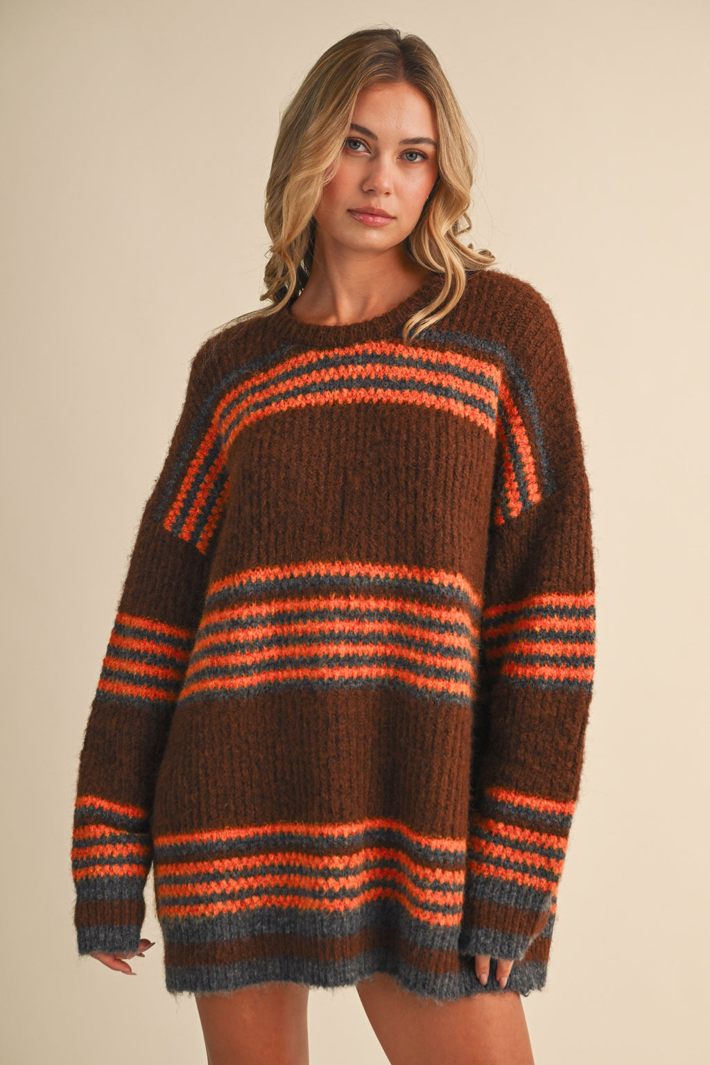 Long Sleeve Sweater Dress