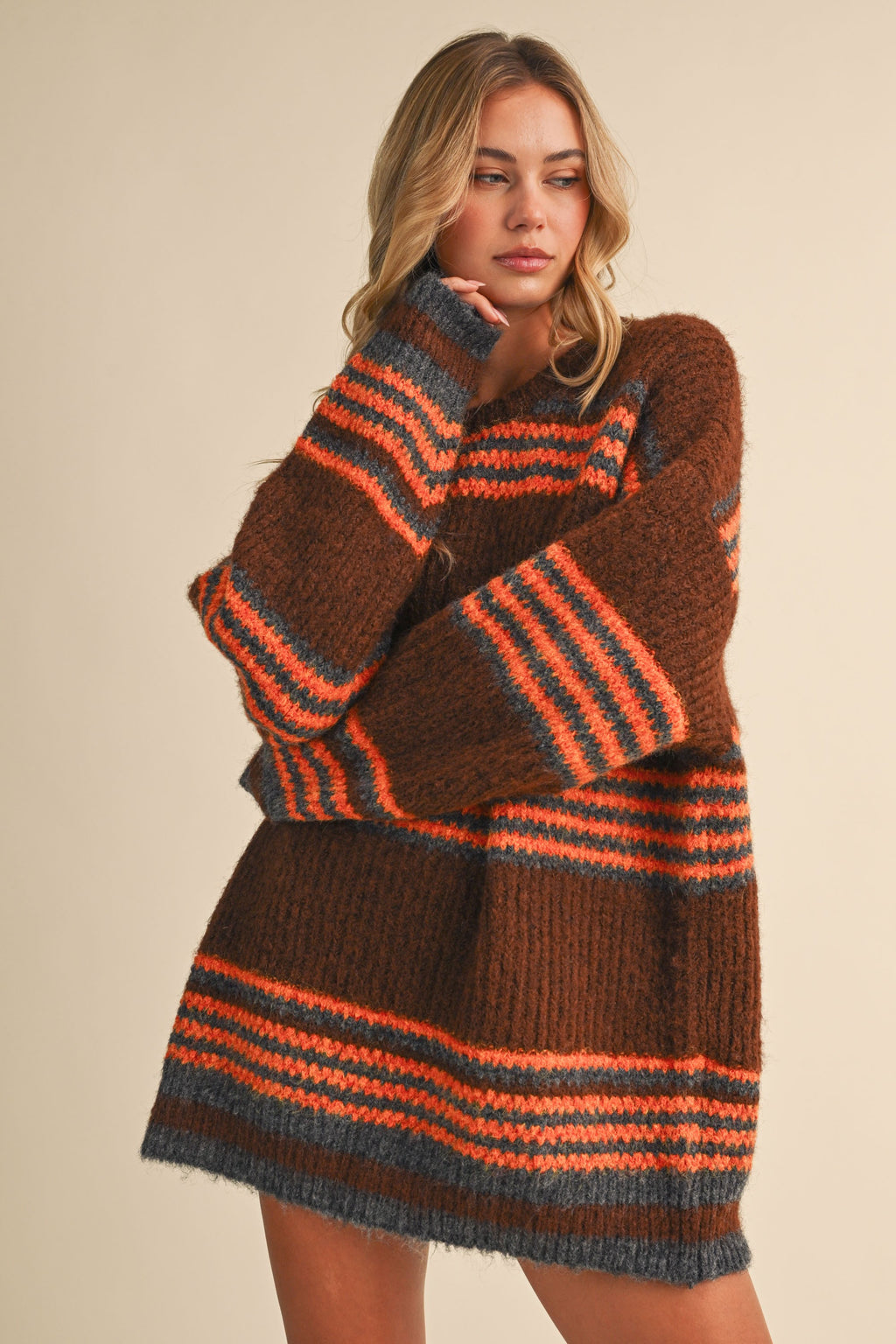 Long Sleeve Sweater Dress