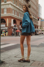 Faux Leather High Waist Mini Skort