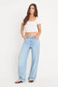 Good American Weightless Wide Jeans