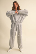 Polka Dot Grey Set