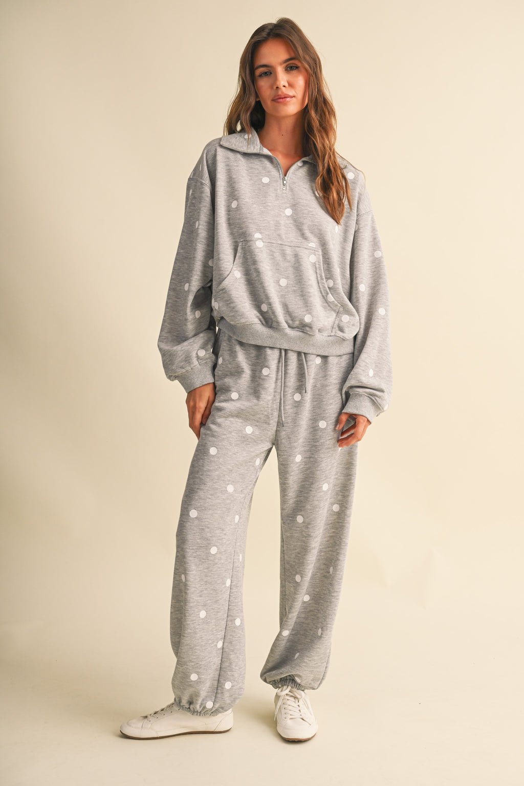 Polka Dot Grey Set