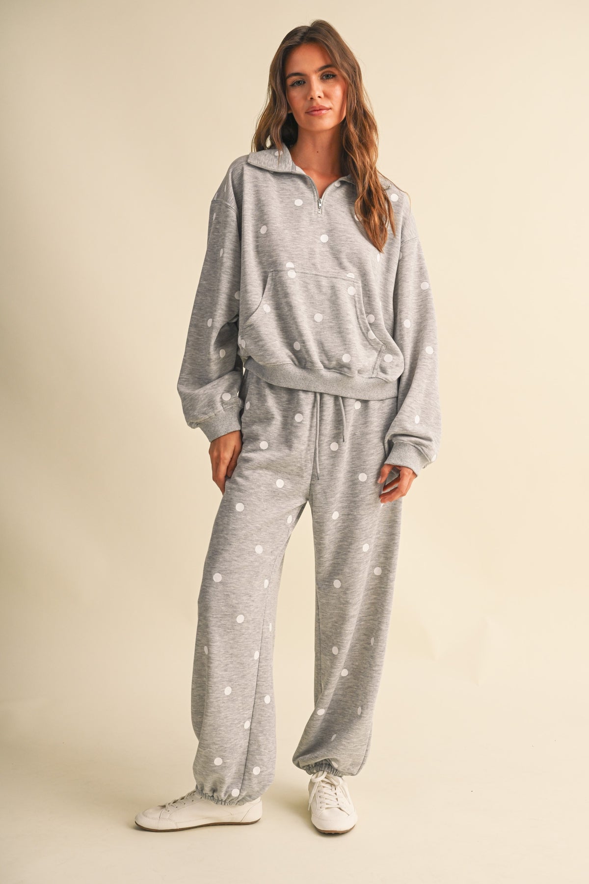 Polka Dot Grey Set