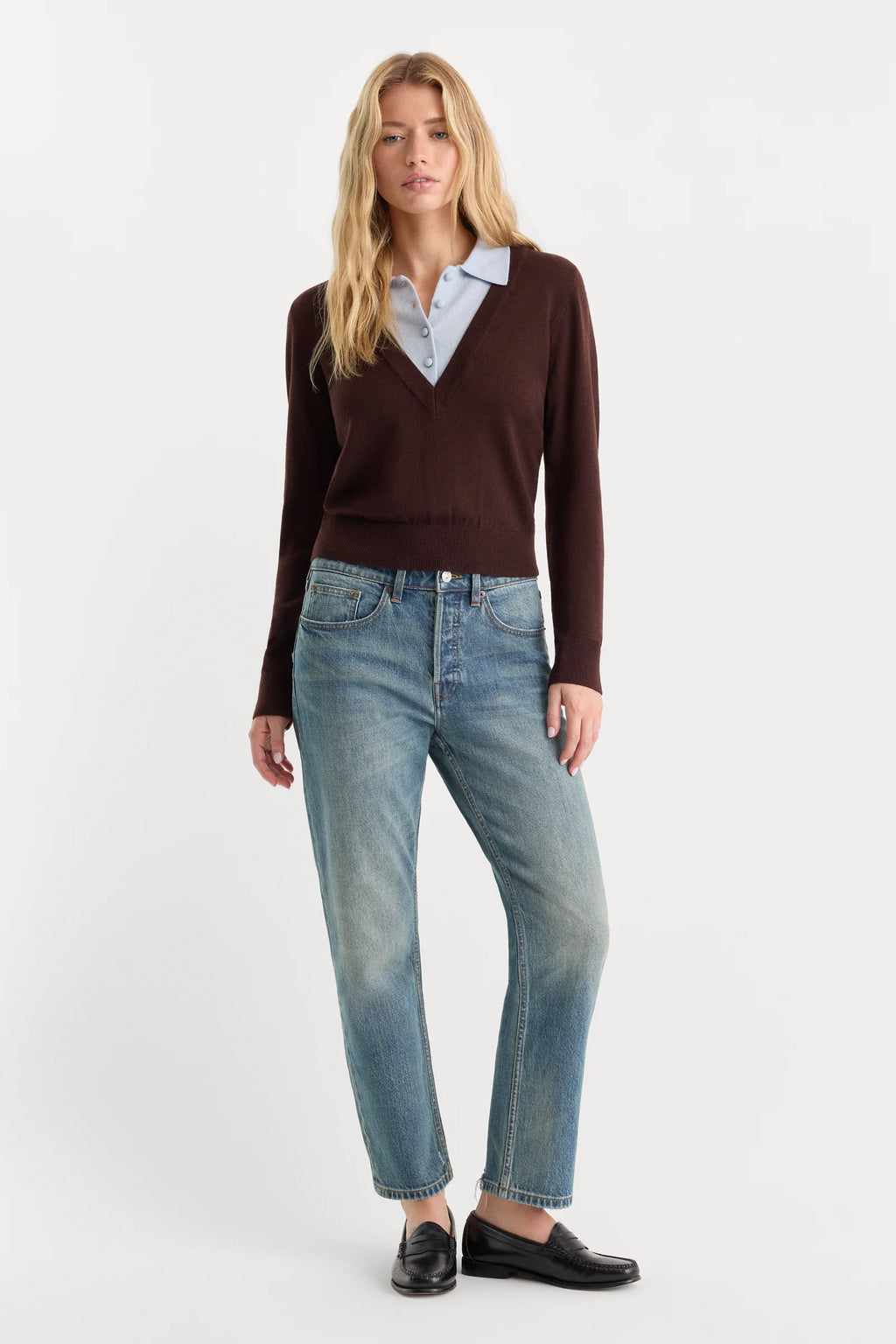 Good American Two In One Sweater