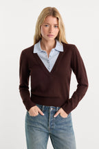 Good American Two In One Sweater