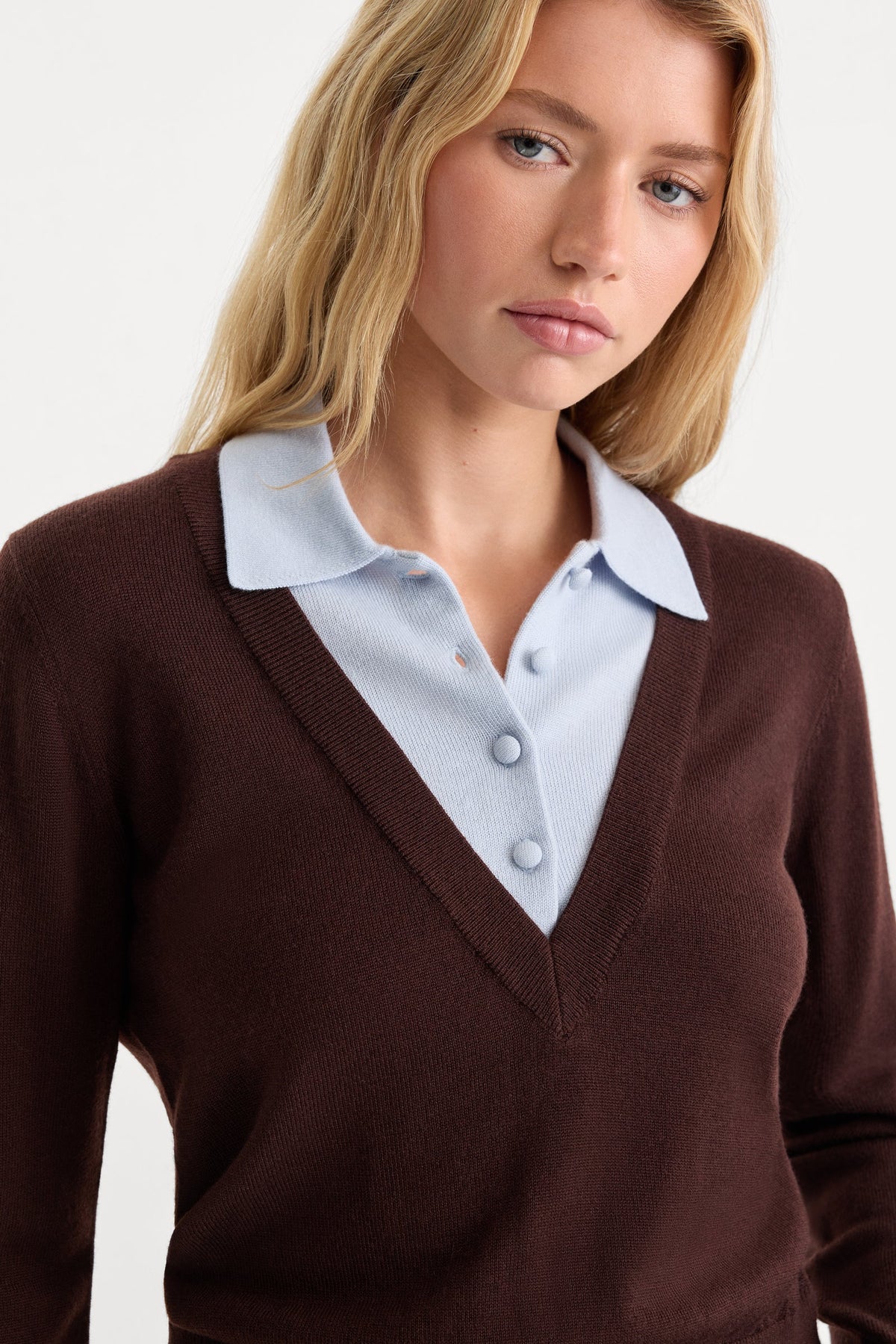 Good American Two In One Sweater