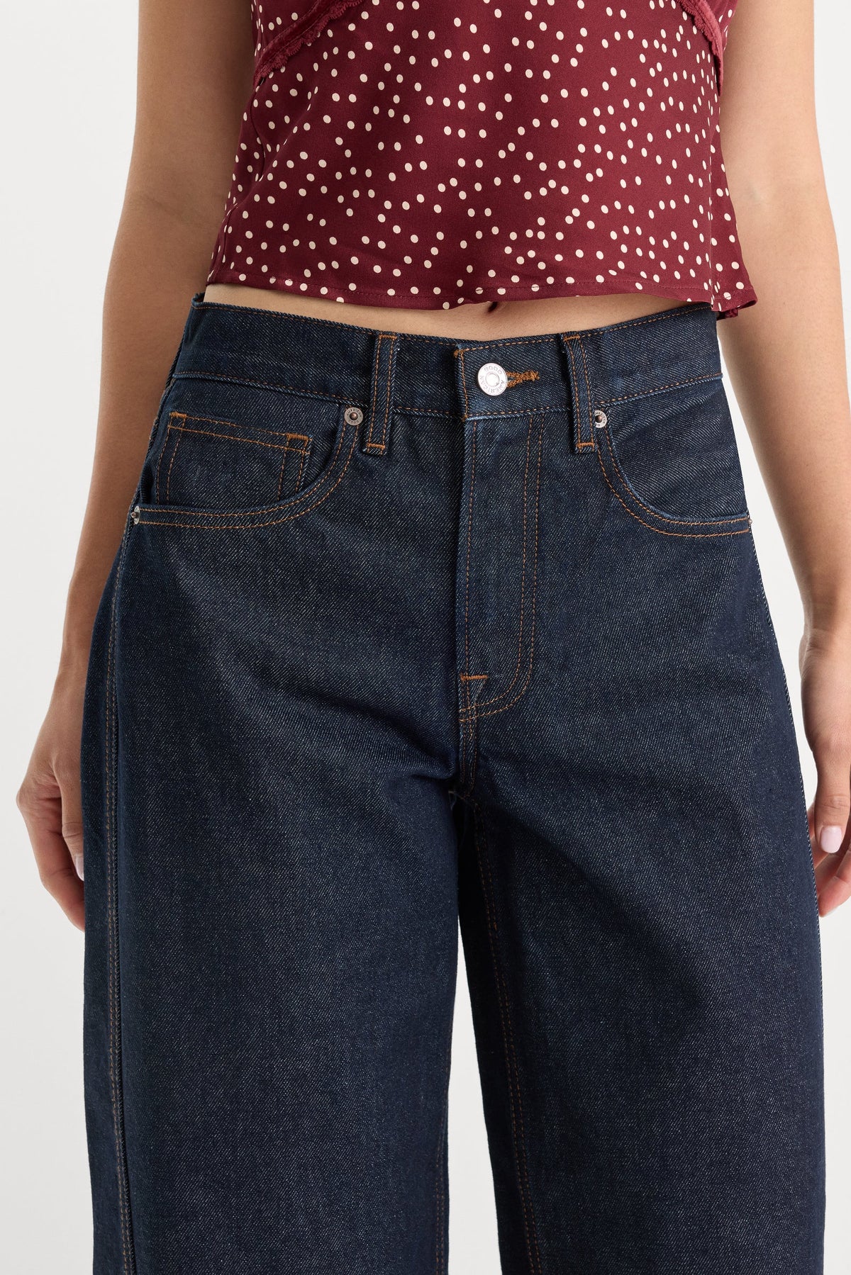 Good American Vintage Barrel Ankle Jeans