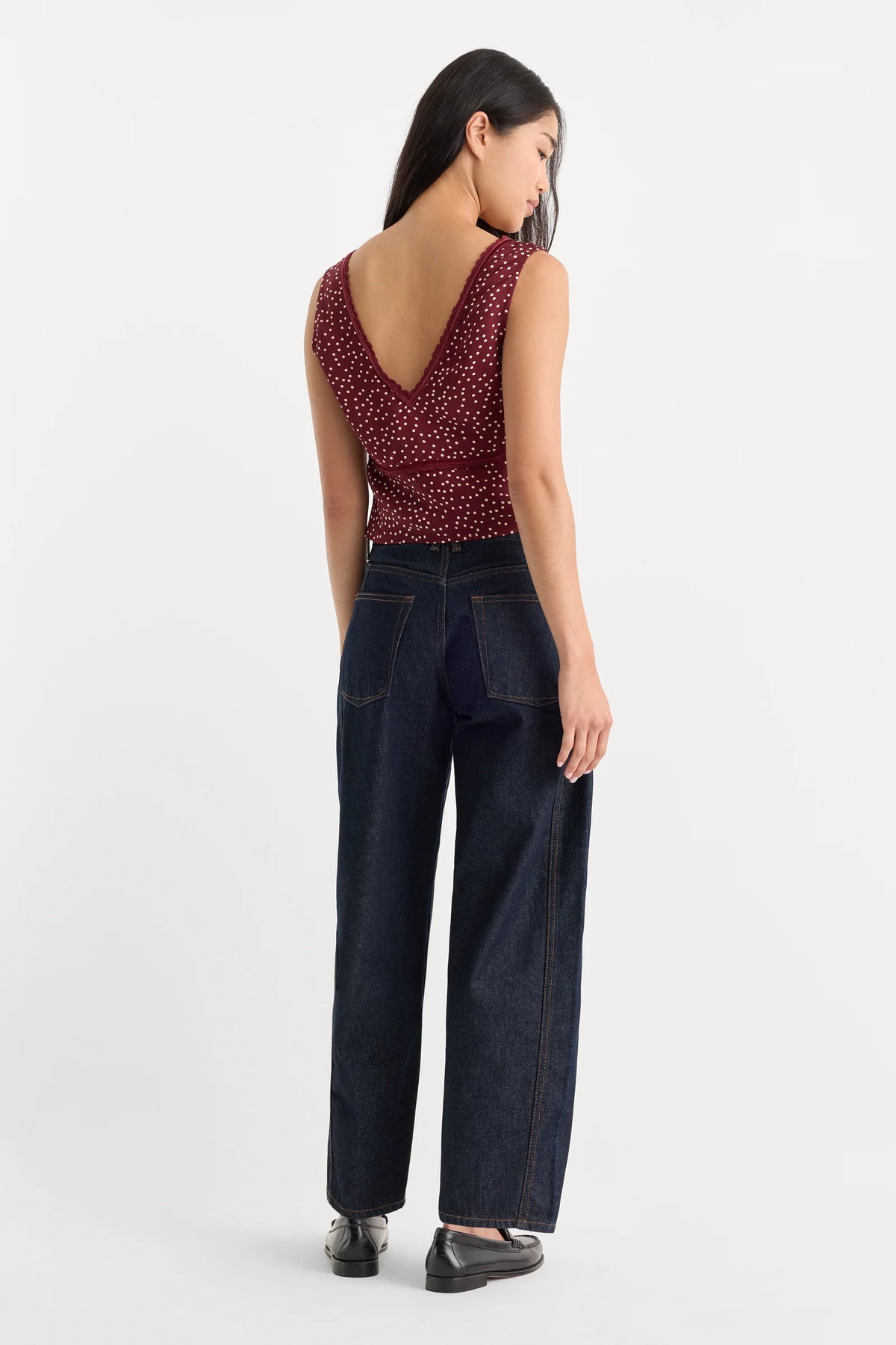 Good American Vintage Barrel Ankle Jeans