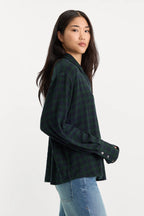 Good American The Crinkle Easy Shirt