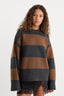 Good American The Oversized Crew Sweater
