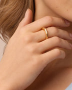 Gorjana Lou Stacking Ring (Gold)