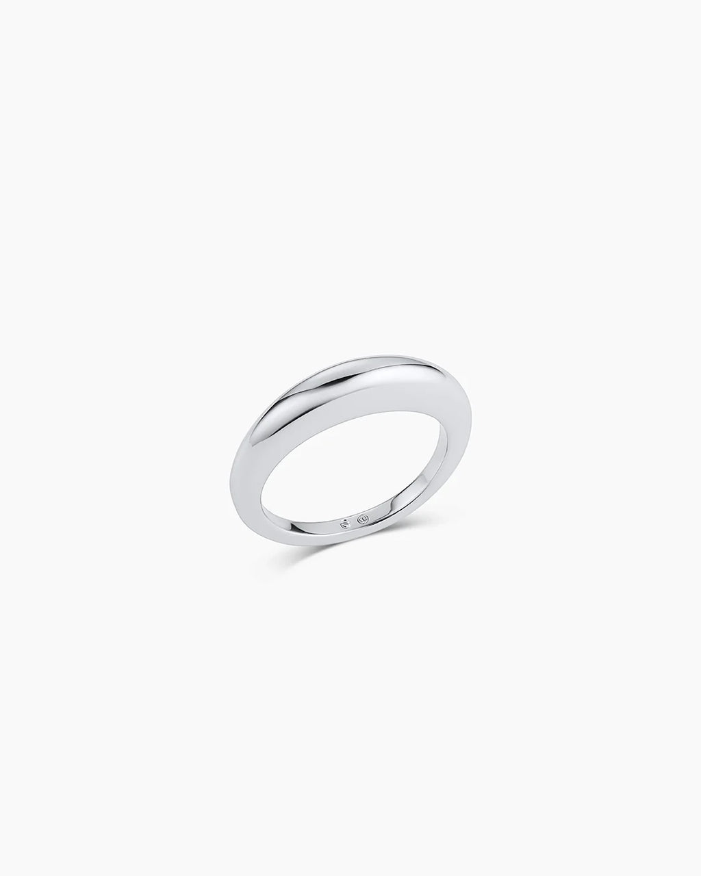 Gorjana Lou Stacking Ring (Silver)
