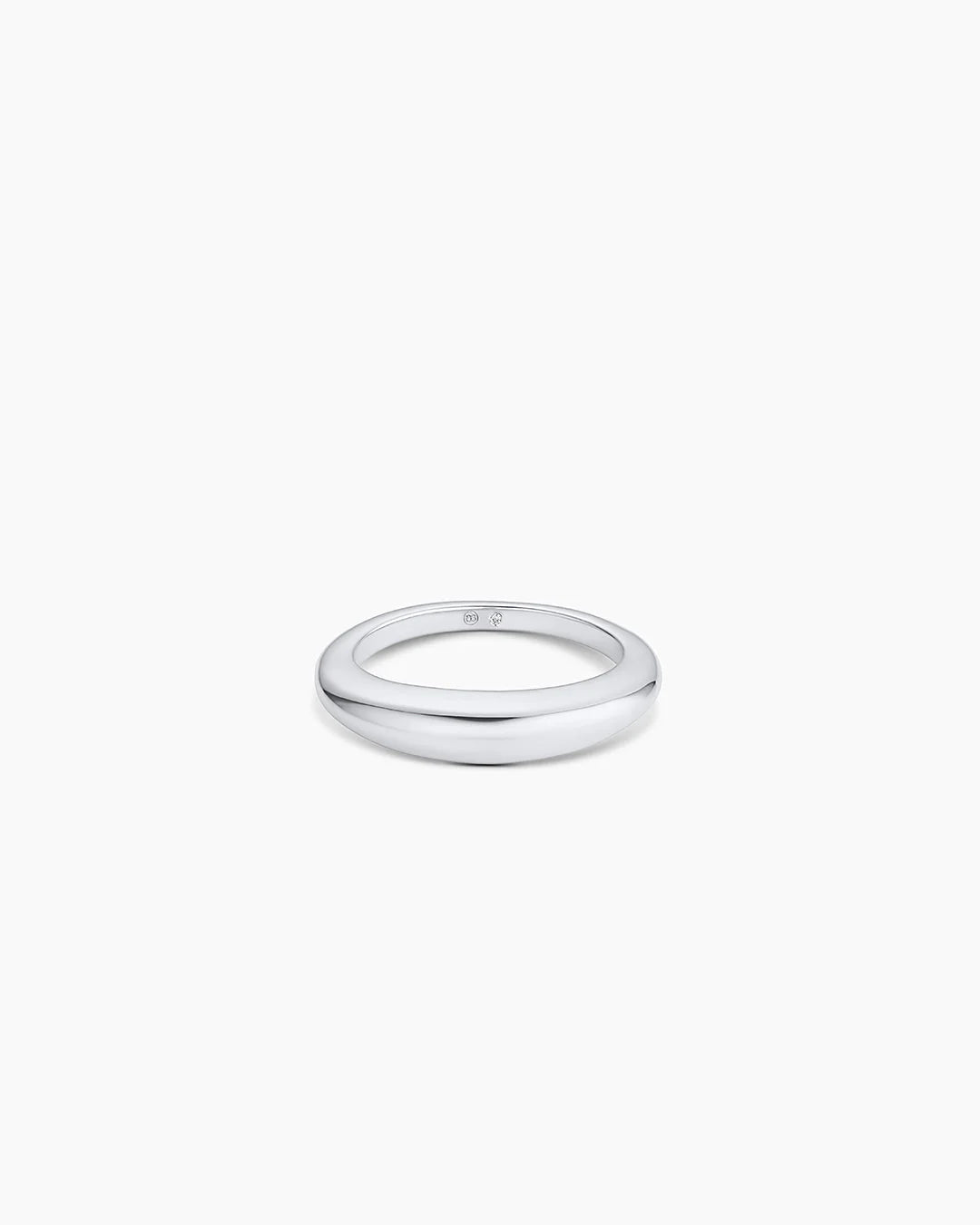 Gorjana Lou Stacking Ring (Silver)