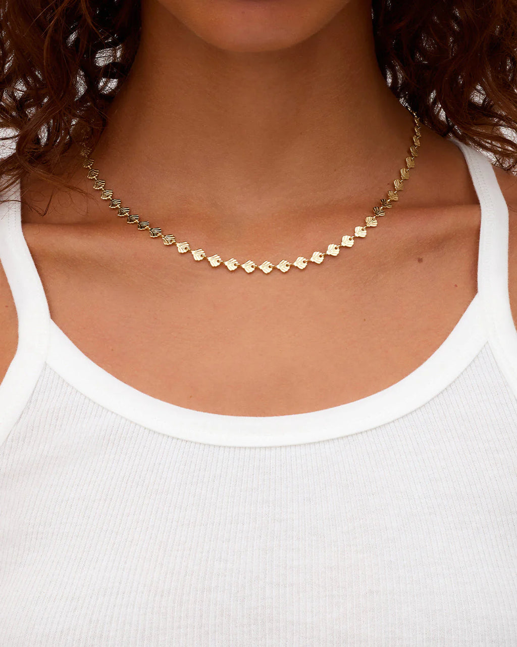 Gorjana Scallop Necklace