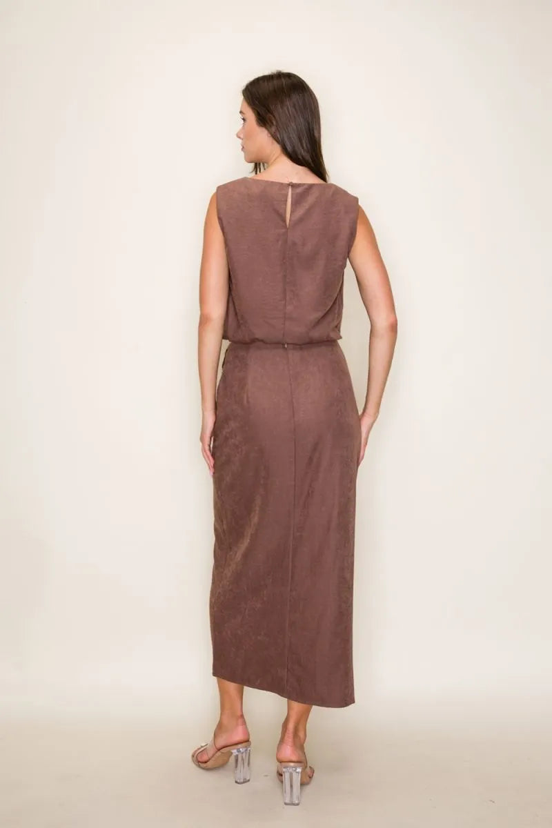 Sonora Suede Midi Skirt