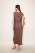 Sonora Suede Midi Skirt