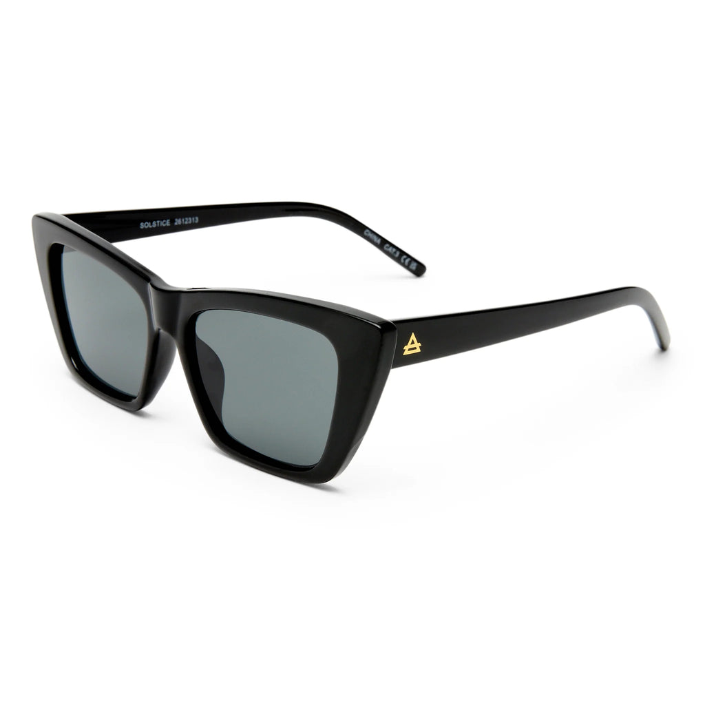 Aire Sunglasses Solstice - Black Smoke Mono