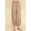 Geo Dot Print Harem Pant (Mocha)