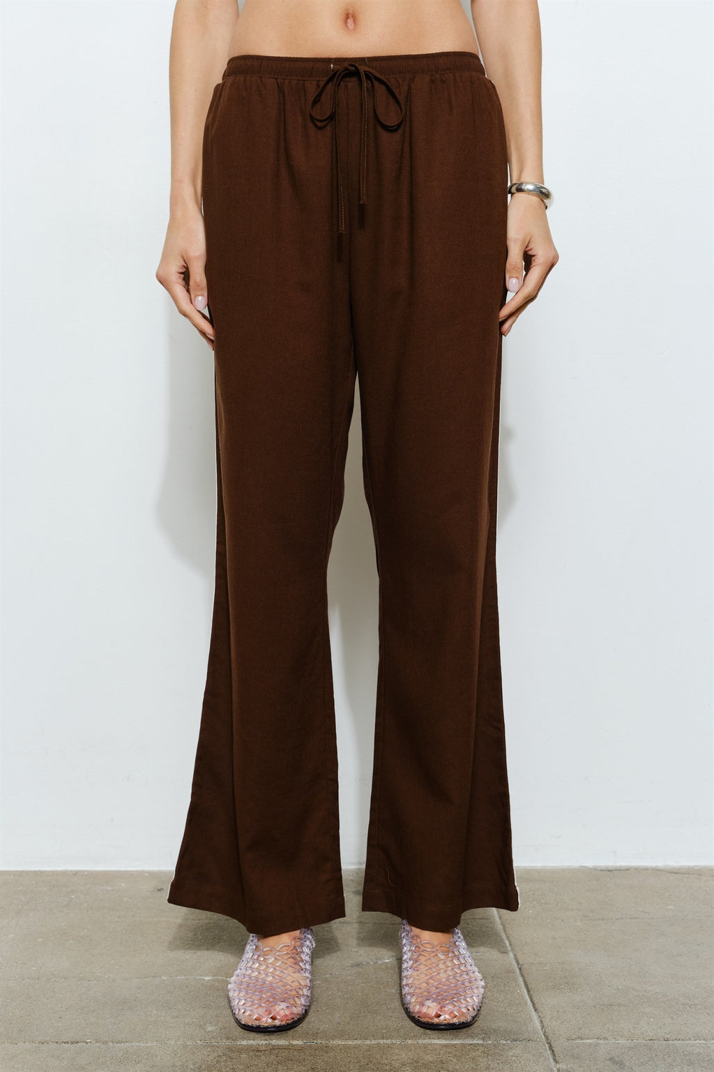 Iona Track Pants (Brown)