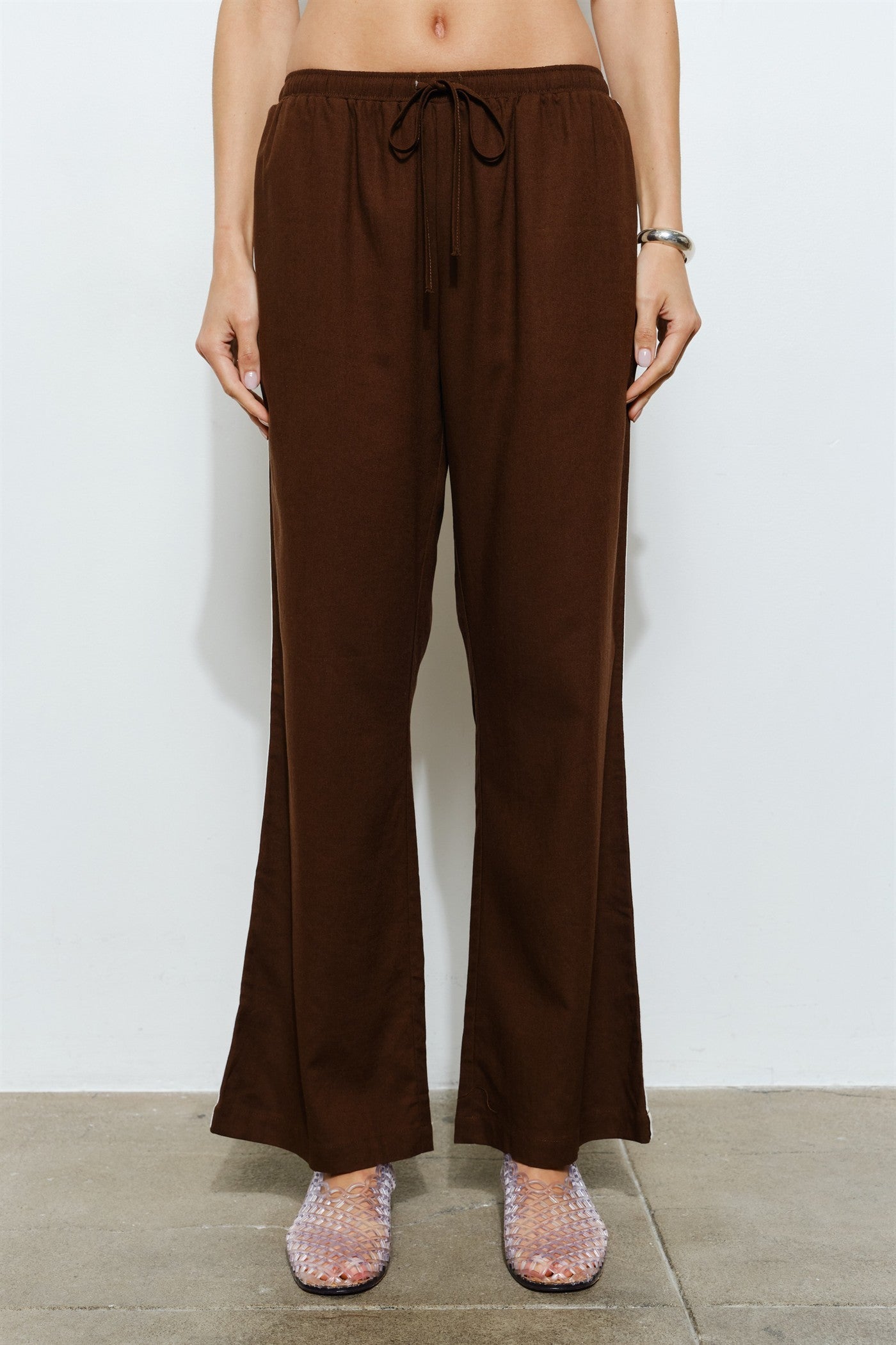 Iona Track Pants (Brown)
