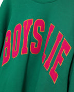 Boys Lie Lean Green Kara Crewneck
