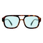 Aire Aquarius Sunglasses (Havana/ Turquoise Tint)