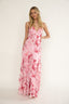 Gabriella Halter V Neck Maxi Dress